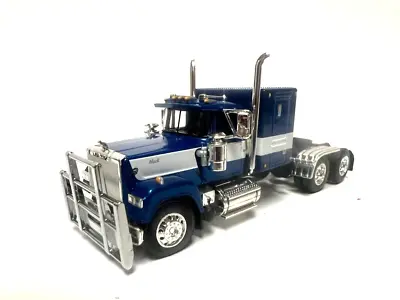 Dcp / First Gear  1/64 Scale  Mack Super Liner Blue With White Stripe • $99