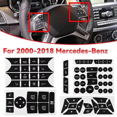 Car Parts Button Repair Stickers For Mercedes-Benz Front Radio Repair Button • $7.35