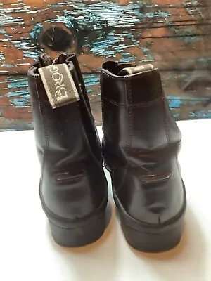 Brogini Chelmsford Zip Front Jodhpur Boot Leather Jod Boots *6 • £17