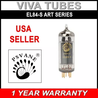 $74.50 • Buy Ip Tested Psvane EL84-S Art Series Vacuum Tube - USA Seller