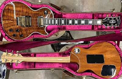 Gibson Les Paul Custom Axcess 2021 - Master Grade Koa • $12600