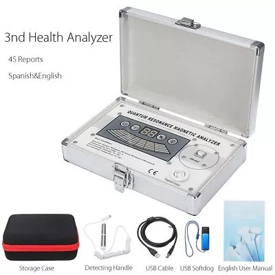 2024 USA Quantum Magnetic Resonance Body Analyzer ® 45 Reports English & Spanish • $82.88