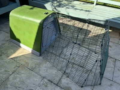 £199.99 • Buy Omlet Eglu Go Guinea Pig/ Rabbit / Chicken Hutch With 1 Run Cover And Thermal