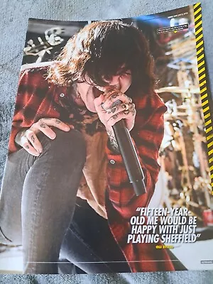 Bring Me The Horizon  Full Page Magazine Poster / Photo Oli Sykes • £3.50