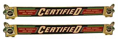 $11.95 • Buy Water Slide Decal For Structo Semi  Truck Certified Independent Grocers