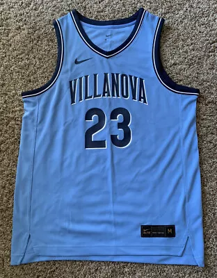 NEW Nike Villanova Wildcats #23 Basketball Jersey Mens Medium Light Blue RARE • $89.99