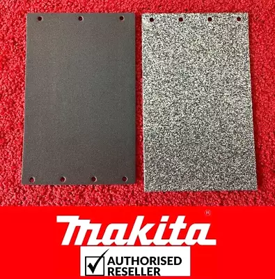 Genuine Makita Carbon Plate And Rubber Foam Pad Fit 9401  9402  Belt Sander New • £10.96