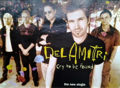 £11.12 • Buy DEL AMITRI GIANT POSTER CRY TO BE FOUND 100x75cm
