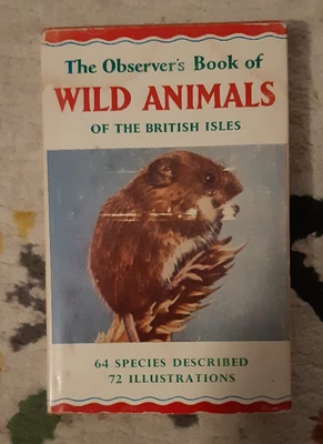 £6 • Buy The Observers Book Of Wild Animals Of The British Isles. Good Condition Book
