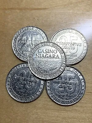 $9.99 • Buy Casino Niagra (Niagra Falls, ONT) 25 Cent Slot Machine Token Vintage Rare