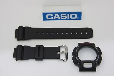 CASIO DW-9052-1V G-Shock Original Black BAND & BEZEL Combo W/ Pins DW-9051 • $59.43
