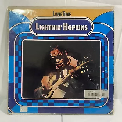 LIGHTNIN' HOPKINS: Long Time Time Wind 12  LP 33 RPM Blues Rhythm Guitar South • £29.99
