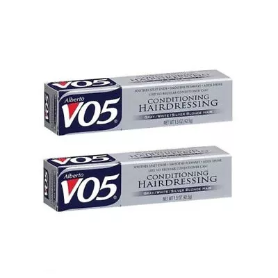 Alberto Vo5 Conditioning Hairdressing Gray White Silver Blonde Hair *Pack Of 2* • $14.99