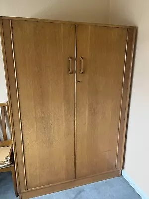 Vintage G-Plan 2 Door Mid-century Wardrobe • £100