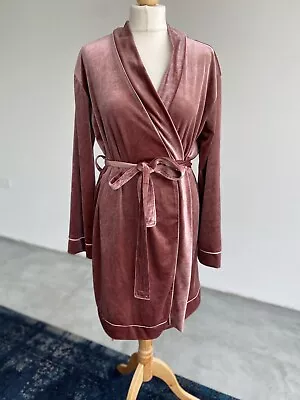 Next Velvet Dressing Gown Size Medium 10-12  • $6.22