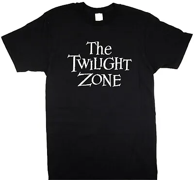 Twilight Zone T Shirt Authentic Horror Movie Tv Rod Serling 1959 Retro Logo New • $10.95