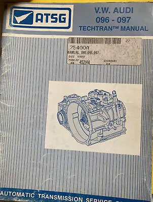 $23.99 • Buy *pre-owned* 096-097-v.w. Audi-techtran Service Manual-free Shipping*