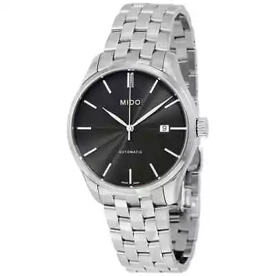 Mido Belluna II Automatic Black Dial Men's Watch M0244071106100 • $329.99