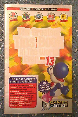 Games Master - The Greatest Tips Book In The World Ever 13 Magazine 1998 • £4