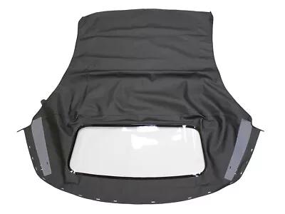 Ford Mustang 94-04 Convertible Top & Plastic One Piece Style Black Vinyl • $215.26