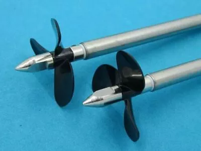 A Pair 3 Blade Stainless Assembly 4mm Shaft Catamaran Double Motor Rc Boat #1716 • $43.88