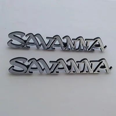 Mazda Rx3 808 SAVANNA Rear Quarter BADGES PAIR 13B 12A BRAND NEW RX-3 EMBLEMS • $27