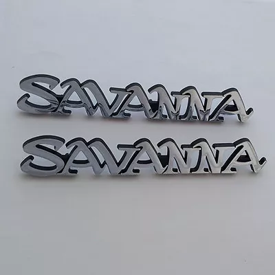 Mazda Rx3 SAVANNA Rear Quarter BADGES PAIR 13B 12A BRAND NEW RX-3 EMBLEMS • $30