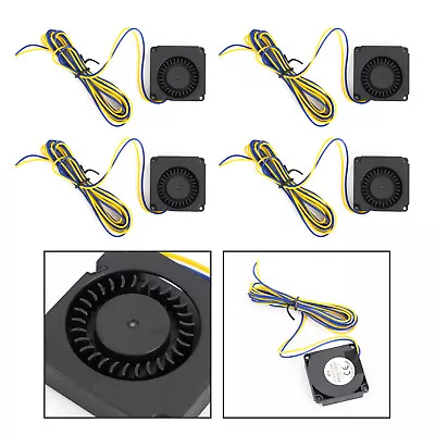 $15.79 • Buy 4PC 3D Printer Extruder Cooling Radial Turbo Blower Fan 12V 4010MM 40MM For CR10