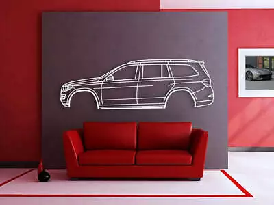 Wall Art Home Decor 3D Acrylic Metal Car Auto Poster USA  2013 GL-Class X166 • $188.99