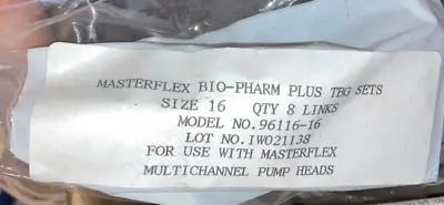 4 Pack Masterflex L/S 16 Two-Stop Precision Pump Tubing MFLX-96116-16 • $111.66