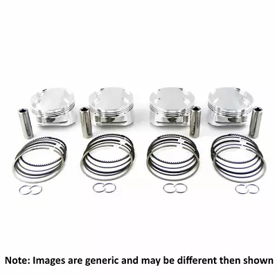 JE Pistons Nissan KA24DE 89.5mm Bore 9.0:1 CR -22.6 Piston KIT (Set Of 4) • $821.78