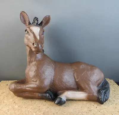 1988 Universal Statuary Corp Horse Hard Plastic Resin Figurine #880 Not Breyer • $18