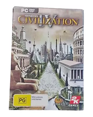 Sid Meier's - Civilization IV - PC • $2.55