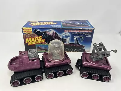 Vintage Battery Operated Radio Shack Mars Mission All-terrain Mover With Box • $55