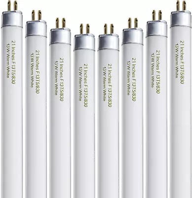 21 Inch T5 Fluorescent Light Bulb 13 Watt F13T5/WW Compatible For Sylvania Satco • $33.56