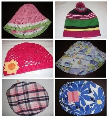 Gymboree Hat Girl 3 4 3T 4T UPICK NWT Summer Winter Sweater Beret  • $5.49