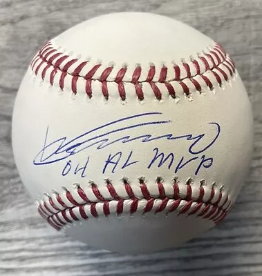 Vladimir Guerrero Sr. “04 AL MVP” Angels/Expos/Rangers Signed MLB Baseball JSA • $119.95