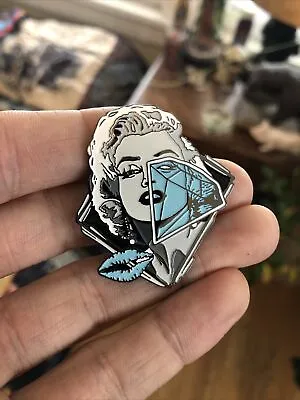Marilyn Monroe Pin Up Collectible Artwork Metal Enamel Pin For A Hat Or Backpack • $8.99