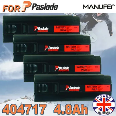 £85.99 • Buy 10x 6V 4.8Ah Battery For Paslode 404717 IM50 IM65 IM250 IM350 900400 Nail Gun