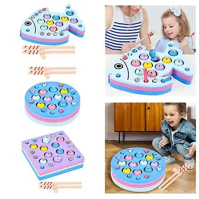 £22.72 • Buy Montessori Playset Wooden Magnetic Fishing Game Cute Board Game For Children