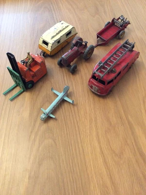 £16.99 • Buy Dinky Fire Engine Coventry Climax Caravan Massey Vintage Restoration Spares