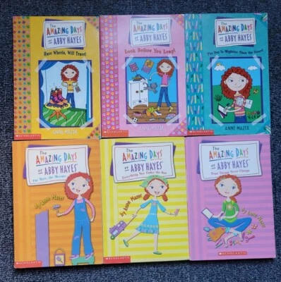 $14.95 • Buy Lot Of 6 THE AMAZING DAYS OF ABBY HAYES Lot Of Books (4,5,6,8,10,13) Youth Teens