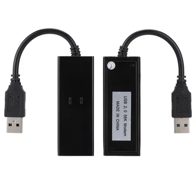 £23.84 • Buy USB 56K External Dial Up Voice Fax Data Modem Fit For Win7 Win8 Win10 XP GTO