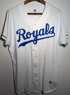 Vintage Russell Athletic MLB Kansas City Royals Baseball Jersey Men's Size XL • $34.99