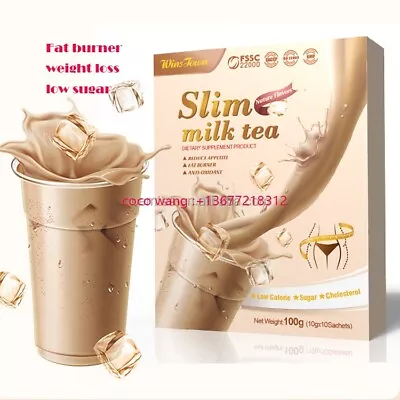 Slim Milk Tea Original Tea Belly Fat Burning Delicious Weight Loss Detox Tea100g • $12.85