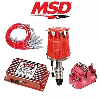 MSD 9255 Ignition Kit Programmable 6AL-2/Distributor/Wires/Coil - Oldsmobile V8 • $1244.95