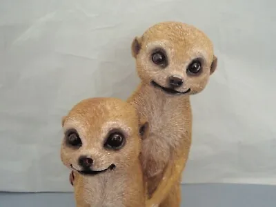 Cheeky Meerkat Youngsters Figurine/Statue 25 Cm * New * Garden Ornament • $47.50