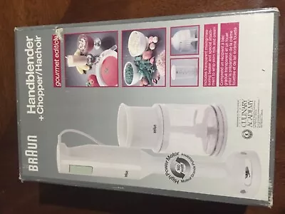 Braun Handblender + Chopper/Hachoir • $125