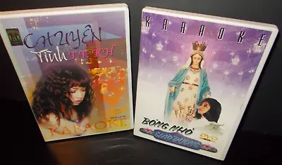 Lot Of (2) VIETNAMESE KARAOKE DVD's - BONG NHO GIAO DUONG & CHUYEN TINH T.T. KH • $12.95