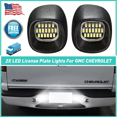 2X For 1998-2004 Chevrolet S10 Pickup LED License Plate Lights Lamp White AUXITO • $14.98